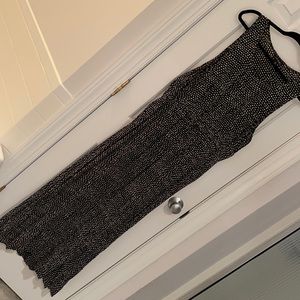 Maxi dress with short lining